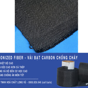 carbon felt carbonized fiber chống cháy