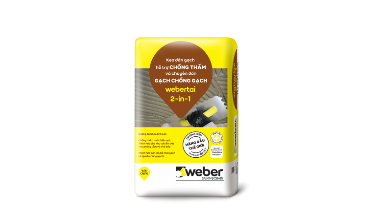 Keo chà ron chống thấm Weber